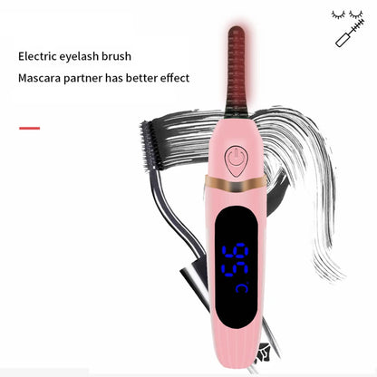 Electric Eyelash Curler Portable Eyelash Curling Device Quick Natural Eyelash Curler Safe Long Lasting Make up Tool 2025