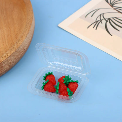 1Set Mini Fruit Model With Box Miniature Simulation Dolls House Furniture Model DIY Accessories Home Ornament Toy