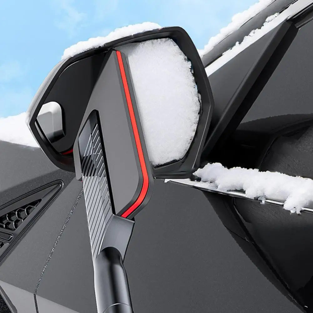 3-in-1 80.5*10.5cm Winter car detachable snow plow Aluminum alloy shovel Sweep 1 Snow sweep snow defrost EVA grip cleaning tools