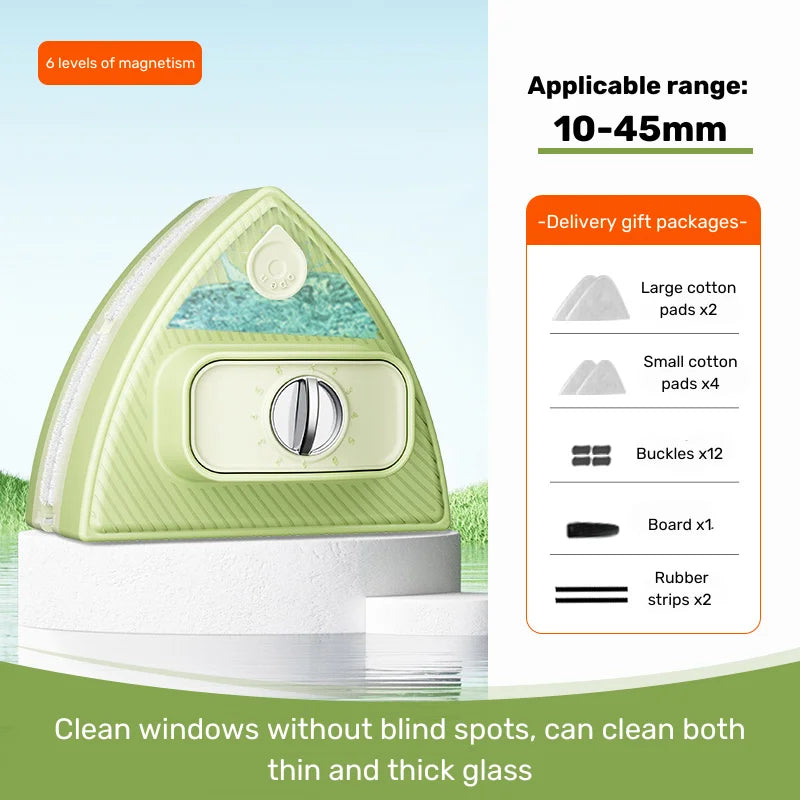 NEW Glass Cleaning Tool Household Brush Double-sided Magnetic Window Cleaner High-rise Building Multifunctional Glass Cleaner