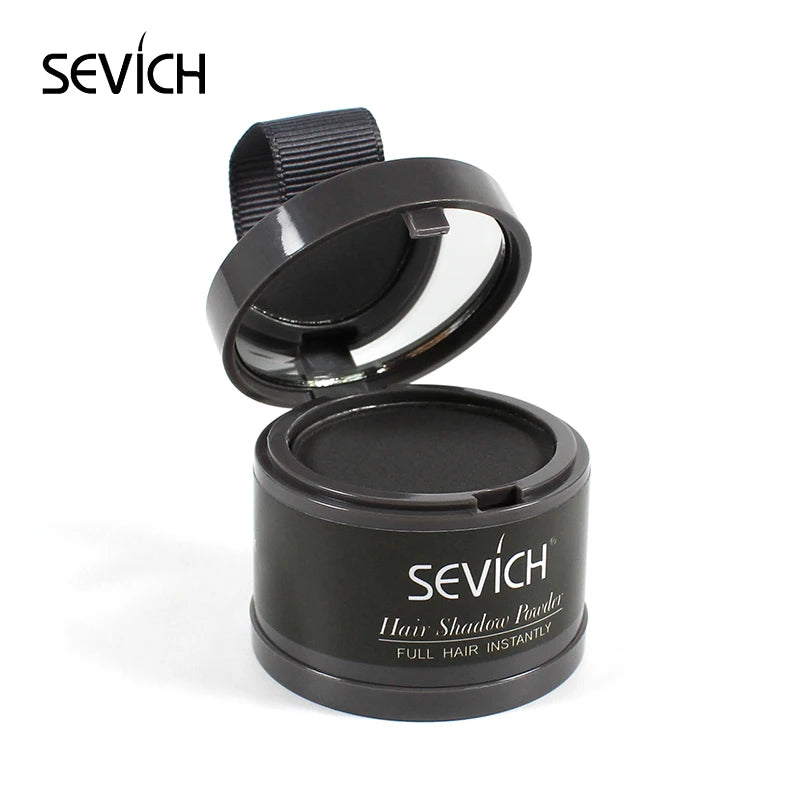 Sevich Waterproof Beard Filler Beard Hair Shadow Powder Root Cover Up Concealer Fill In Thinning Instantly Modify Fluffy Powder