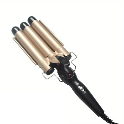 Professional Hair Curling Iron Ceramic Triple Barrel Hair Curler Irons Hair Wave Waver Styling Tools Hair Styler Wand Fade guide