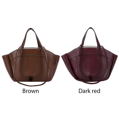 Shoulder Bag for Women Large Capacity Handbag PU Leather Casual Commuting Bag Shopping Travel Bag