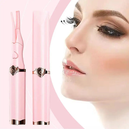 Electric Heated Eyelash Curler Natural Lasting Quick Curling Heated Electric Eyelash Clips Professional Lash Temperature He L7X4