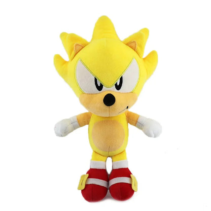 25-28cm Super Sonic Plush Toys The Hedgehog Cute Amy Rose Knuckles Tails Plush Doll Cute Soft Stuffed Toy Kids Birthday Gifts