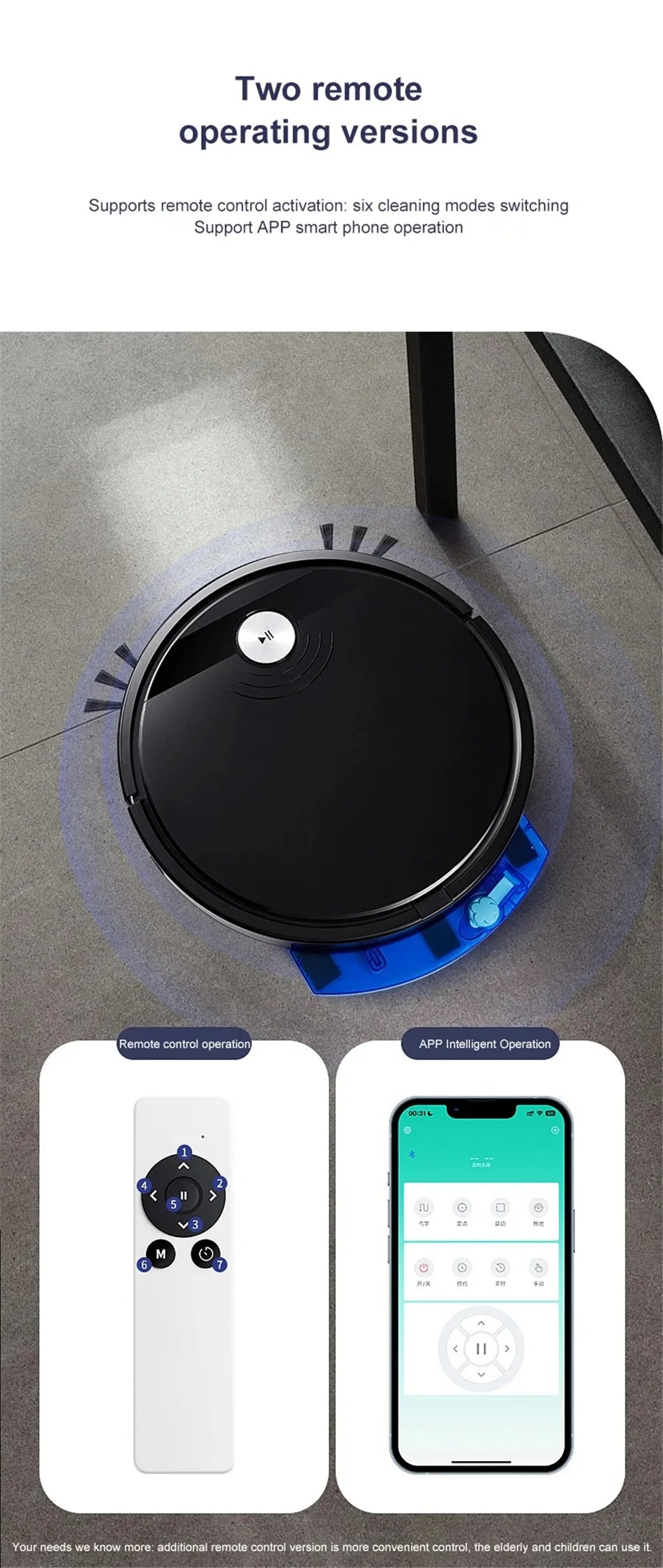 3 In 1 Smart Sweeping Robot Home Mini Sweeper Sweeping and Vacuuming Wireless Vacuum Cleaner Sweeping Robots For Home Use