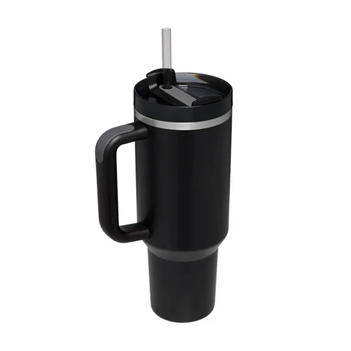 1200ml Stainless Steel Mug Coffee Cup Thermal Travel Car Auto Mugs Thermos 40 Oz Tumbler with Handle Straw Cup Drinkware  In