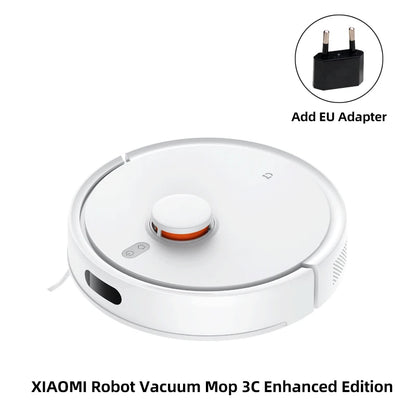 XIAOMI MIJIA 3C Enhanced Robot Vacuum Mop C103 Home Cleaner Sweeping Dragging Suction Floor Cleaning LDS Smart Planned App WiFi