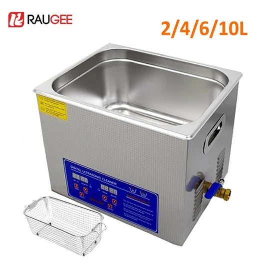 3L 6L 10L 2L Ultrasonic Cleaner Ultrasound Washing Machine Ultrasonic Heated Washing Bath Home Commercial Ultrasonic Cleaner