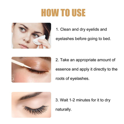 28 Days Fast Eyelash Growth Serum Natural Eyelashes Enhancer Longer Thicker Eyebrows Lift Eye Care Fuller Lashes Products