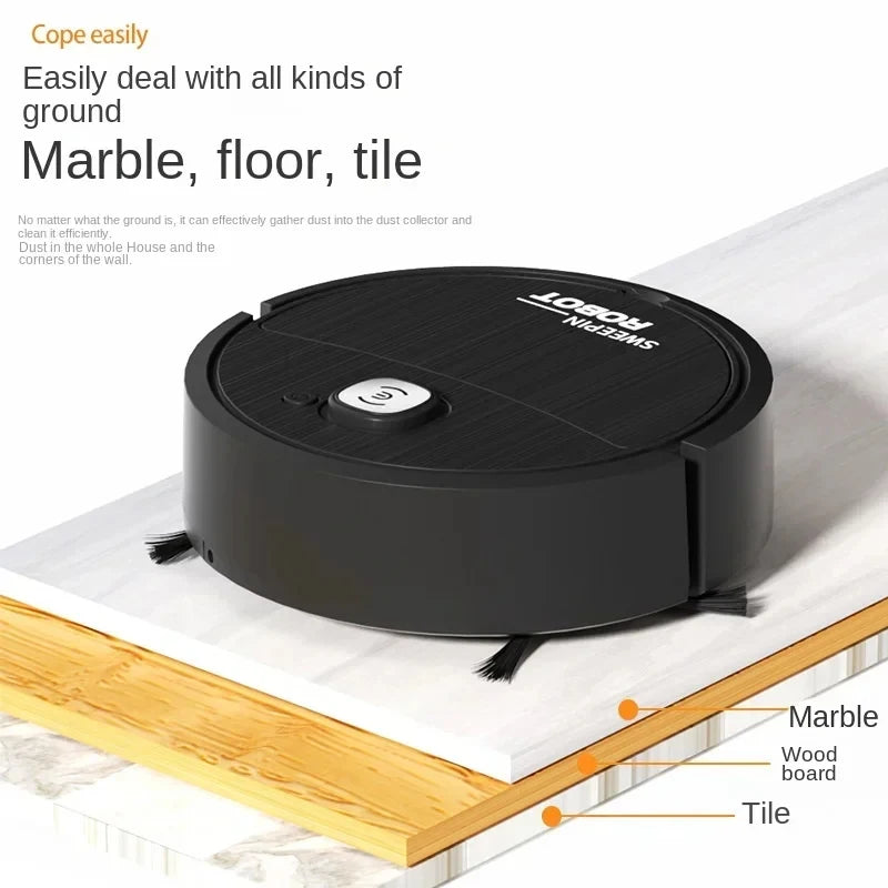 Xiaomi 5-In-1 Automatic Portable Mini Home Floor Robotic Vacuum Cleaner USB Rechargeable Wet Dry Sweeping Machine For Home 2024