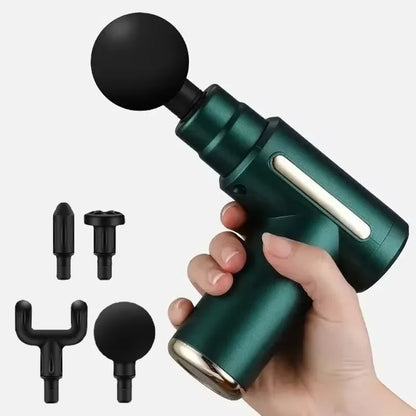 Portable Fascia Gun Tap Massager Body Back and Neck Leg 6 Speed USB Charging Handheld Tap Massager