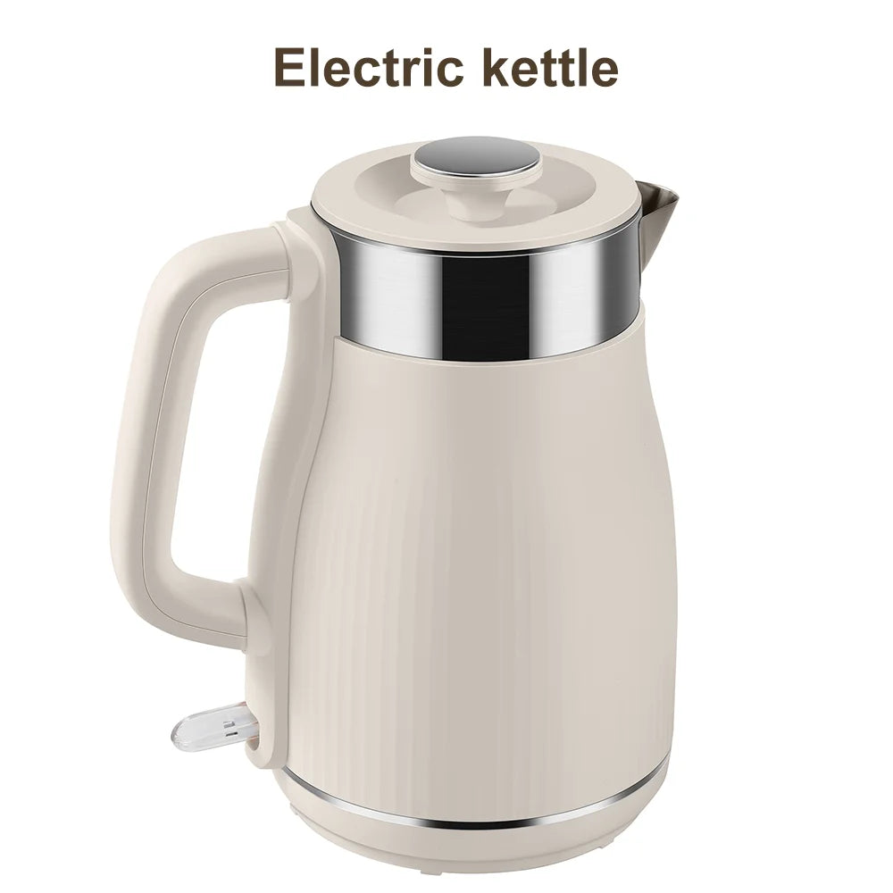 [UK Stock] 220-240V 1.8L Electric Kettle 1500-1800W Tea Kettle Water Boiler Home Kitchen water heater,Dry Boiling Protection