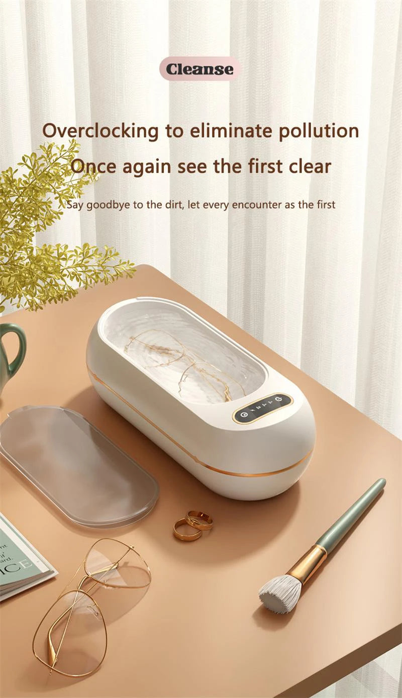 Xiaomi Multi-function Electric Braces Box Cleaning Box Invisible Retainer Denture Cleaning Machine Jewelry Orthodontic Cleaner