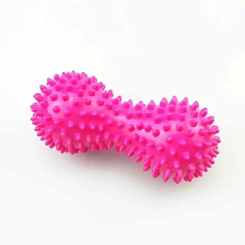 1Pc Peanut Massage Ball Colorful PVC Spiky Massage Ball Muscle Pain Stress Sensory Ball Foot Muscle Massager Relaxation