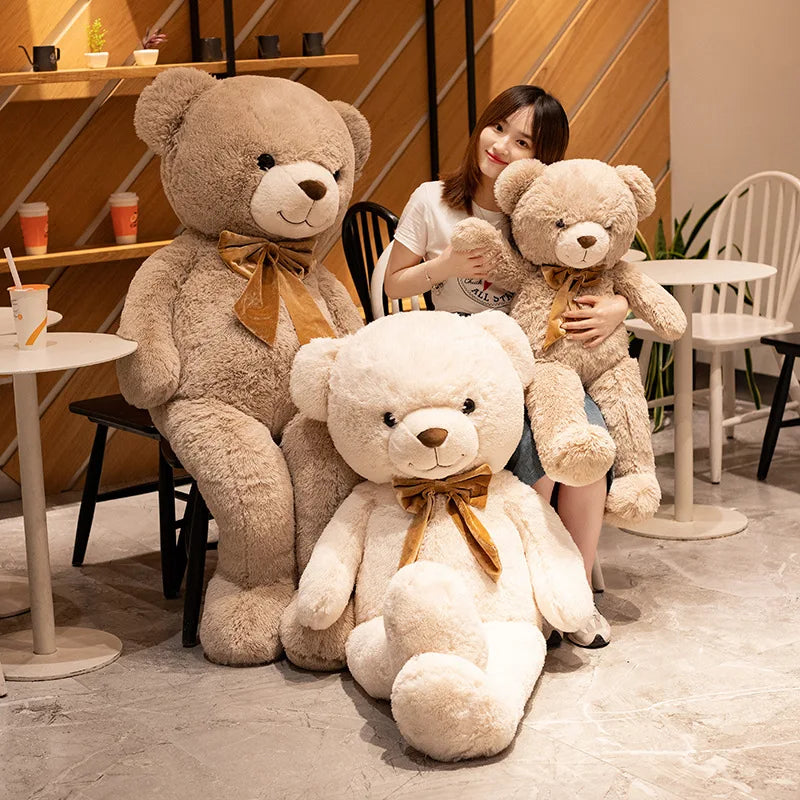 1pc 90CM Giant Size American Bear Plush Doll Soft Stuffed Animal Teddy Bear Plush Toys Girls Valentine Lover Birthday Gift