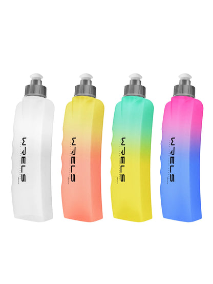 WRELS Sport Water Bottle Material Sports Fitness Running Riding Camping Hiking Portable Kettle Lightweight Water Bottle