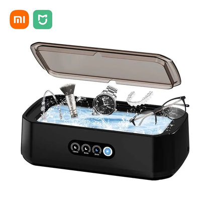 Xiaomi Ultrasonic Cleaner 650ML Adjustable Large Capacity Fast Powerful Jewelry Brace Glasses Jewelry Cleaning Machine Household