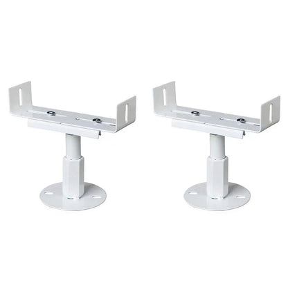 2Pcs Radiator Bracket Aluminum Floor Bracket Adjustable Radiator Feet Bracket 8-13cm High Household Radiator Fixed Bracket