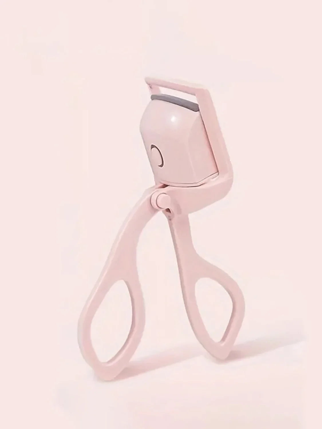 1PC electric eyelash curler with heating function, portable rechargeable eyelash curler, long-lasting curling, beauty tool