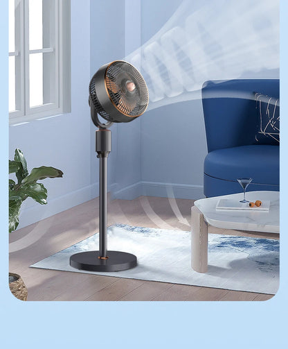 Air circulation fan Household appointment timing variable frequency floor fan Vertical turbine convection new electric fan 220V