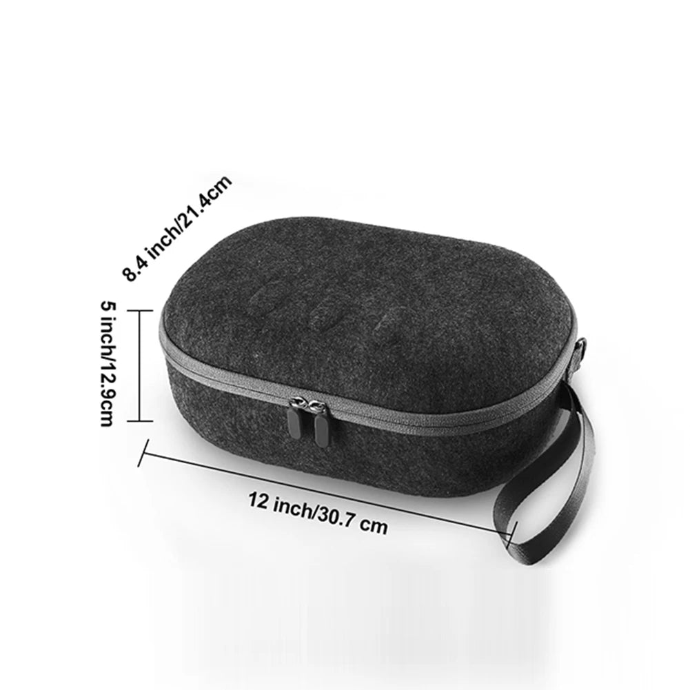 Portable Carrying Case For Meta Quest 3 Travel Case VR Larger Capacity Storage Bag For Quest 3 Protective EVA Bag VR Accessories