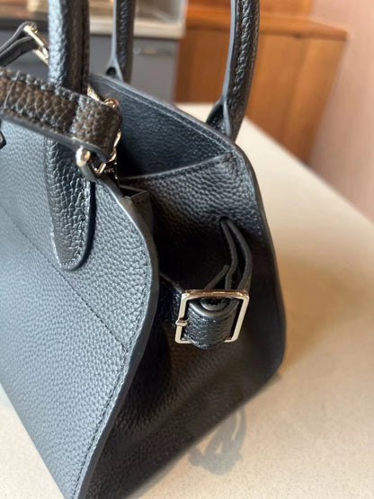 2025 New Women's Bag Top Layer Cowhide Crossbody Shoulder Bag Design Litchi Pattern Mini Genuine Leather Bag for Women