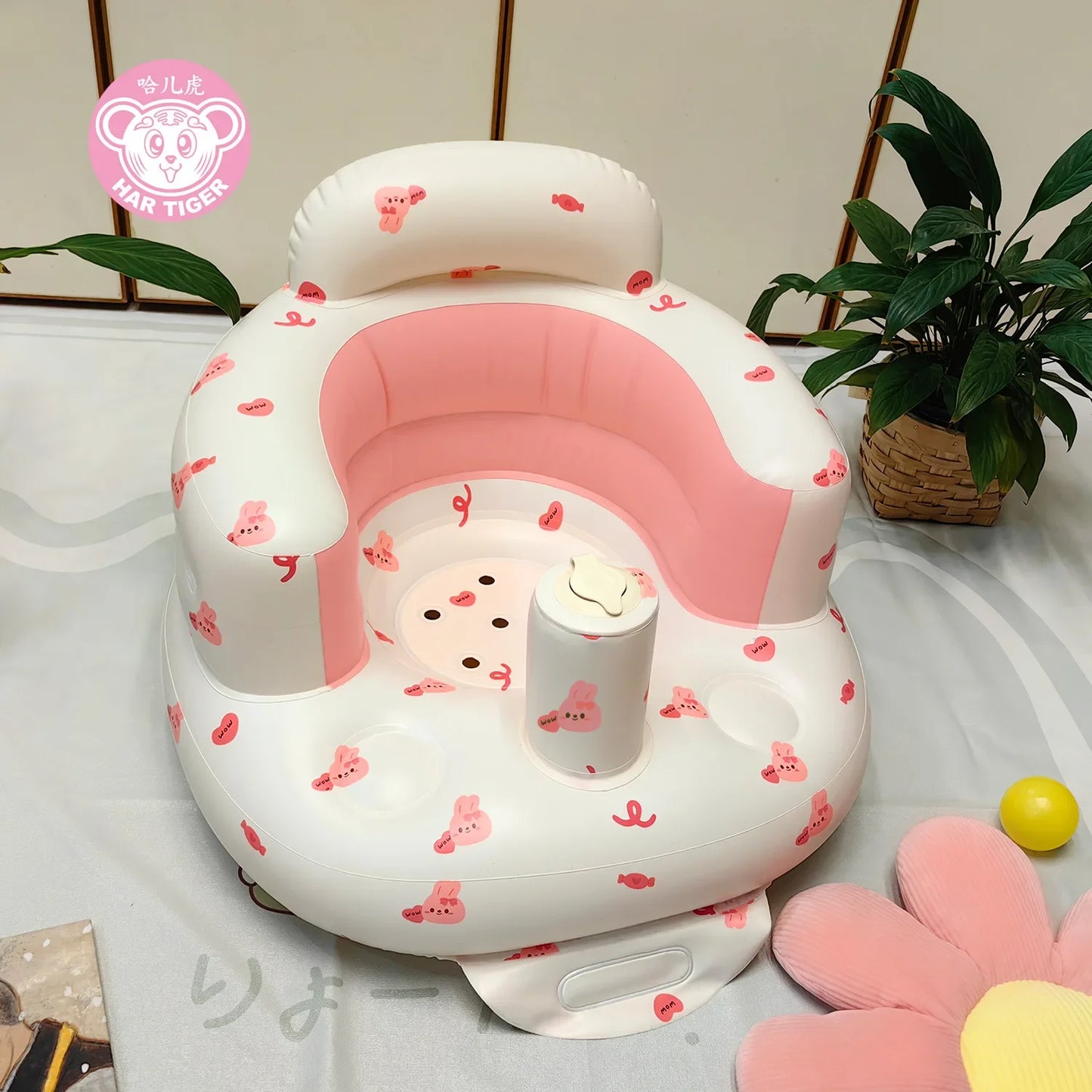 PVC Baby Inflatable Small Sofa Learning To Sit Baby Learning Seat Bath Bath Stool Portable Folding Toys Kids Sofa Sofa for Kids