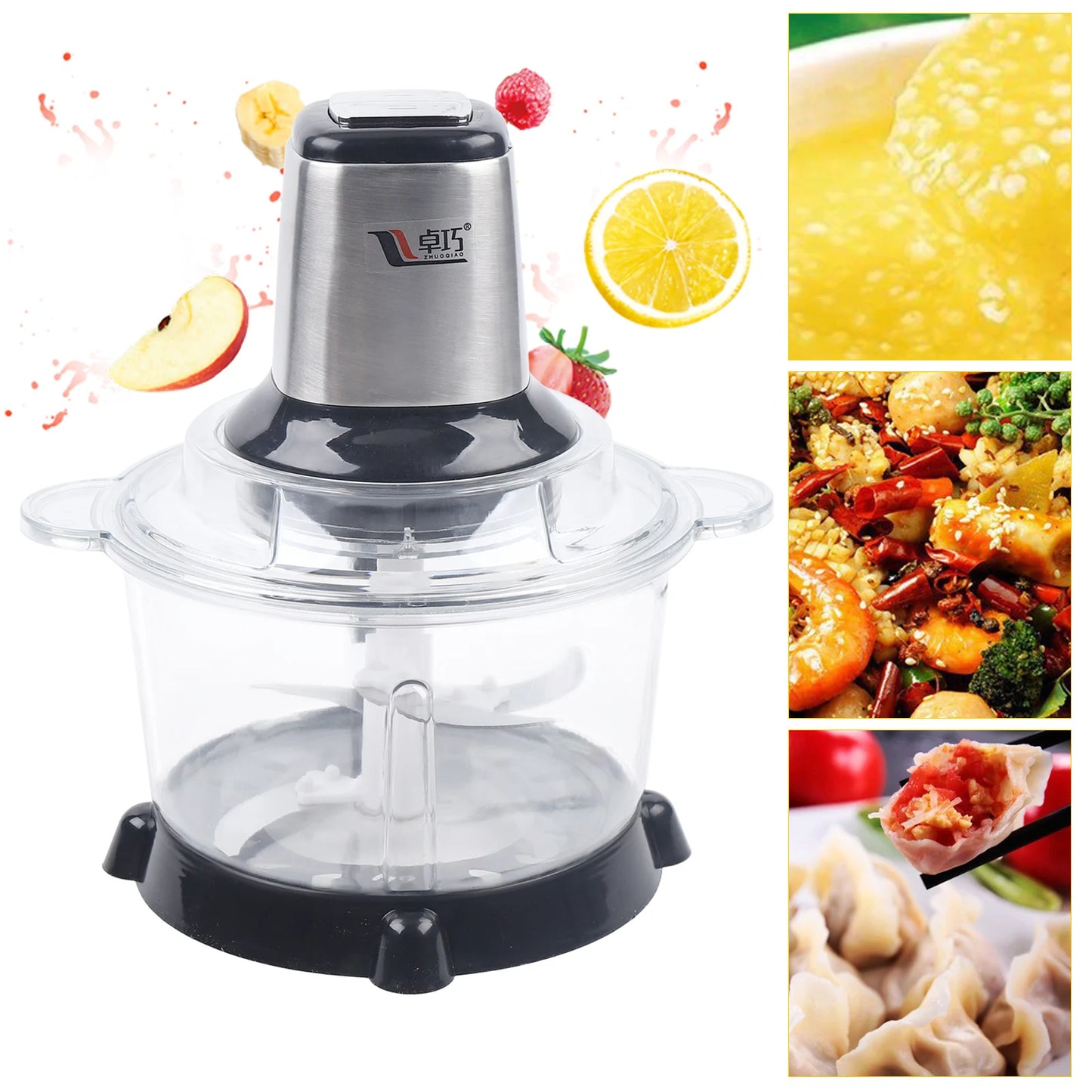 5L Multi-shredder Multichopper Onion Cutter Meat Grinder Universal Grinder