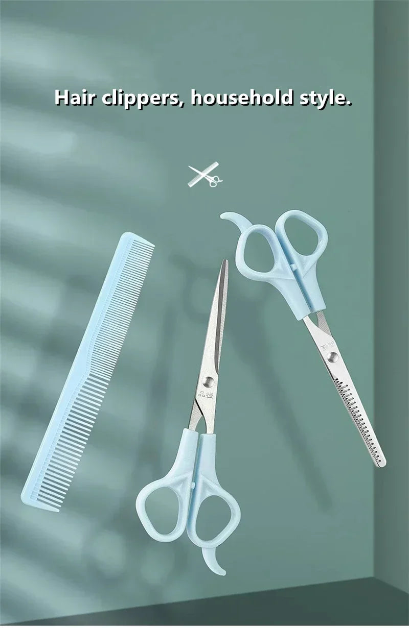 3pcs/Lot Thinning and Cutting Hair Scissors Set Hair Comb Steel Hairdressing Shear Styling Tool Sharp Haircutting Scissor Kit