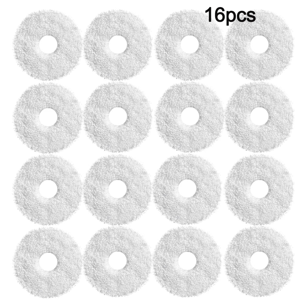 Upgraded version Antibacterial Mop Cloths Rags For Ecovacs X1，X2，T10，T20 Series Robot Vacuum Cleaner Accessories Spare Parts