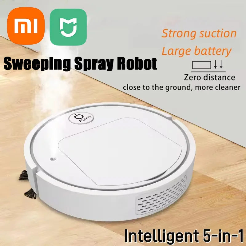 Xiaomi 5-in-1 Sweeping Robot Mopping Vacuuming Air Purification Spray Remote Quiet Powerful  Suction Control Vacuum Cleaner Home