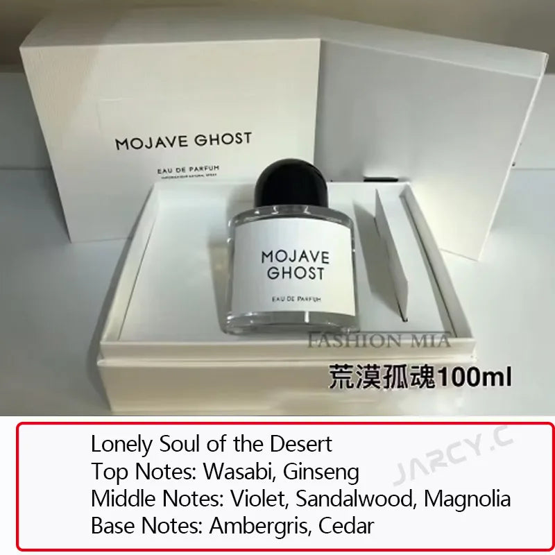 100ml Brand Perfume Women Rose of No Man's Land Super Cedar Mojave Ghost Gypsy Water Long Lasting Fragrance Perfume