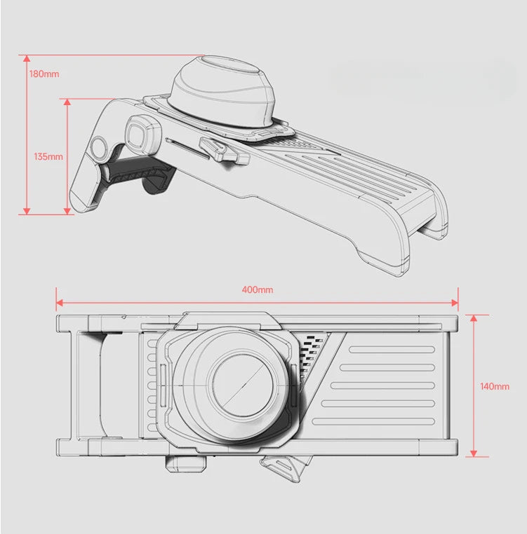 Professional Mandoline Vegetable Slicer 304 Stainless Steel Vegetable Cutter Onion Potato Cabbage Shredder Kitchen Accessories