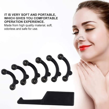 2 Sets Nose Up Lifting Nose Shaper Lifter Nose Slimmer Nose Corrector Nose Bridge Straightener Beauty Tool 3 Size Pain Free