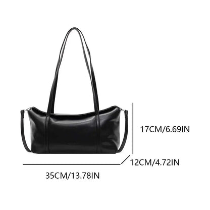 Trendy Top Handle Shoulder Bag for Women Luxury Tote Handbag Purse Y2K Clutch Hobo Bag Zipper Crossbody Bags Casual Commuter Bag