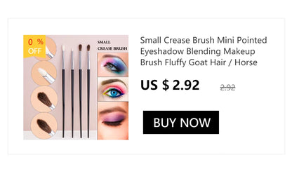 Small Iron Concealer Brush Angled Cream Foundation Concealer Makeup Brushes Oblique Angled Triangle Concealer Makeup Tools