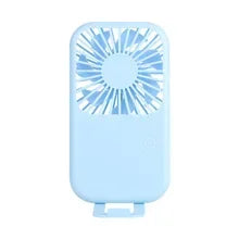 New usb charging small fan folding neck portable small electric fan desktop fan outdoor charging treasure handheld fan