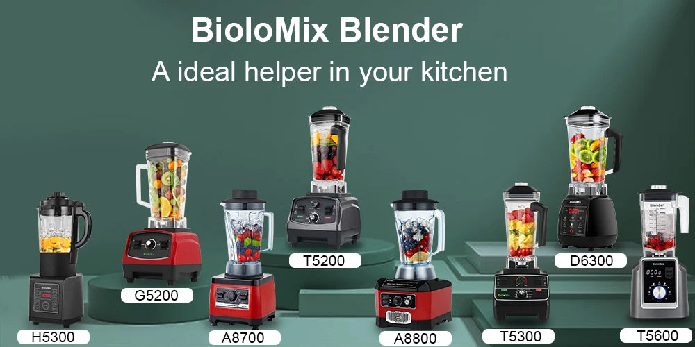 【7 Years Warranty】BPA Free Heavy Duty Commercial Grade Blender Professional Mixer Juicer Ice Smoothies Peak 2200W