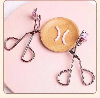 Professional Rose Gold Eyelash Curler Eyelash Cosmetics Makeup Tools Ladies Accessories Quick Styling Compact Portable