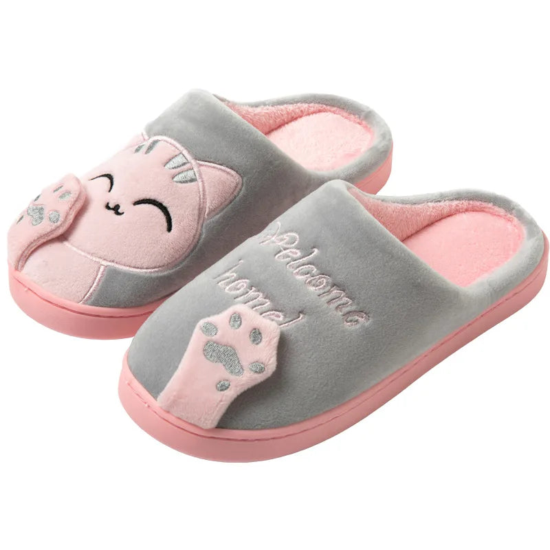 Pallene Cow milk Fuzzy Slippers Women Winter Cartoon Fur Slippers Soft Cozy Plush House Shoes Female Bedroom Cute Furry Slides