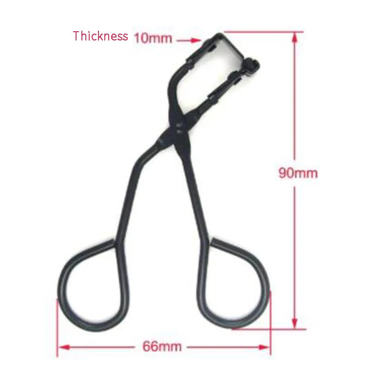 Portable Mini Partial Eyelash Curler Nature Curl Eyelash Extension Volume Tweezers Stainless Steel Beauty Makeup Eyelash Curler