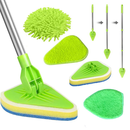 Bathroom Mop Bath Shower Screen Tile Cleaning Kit Floor Cleaner Tool Scrubber UK