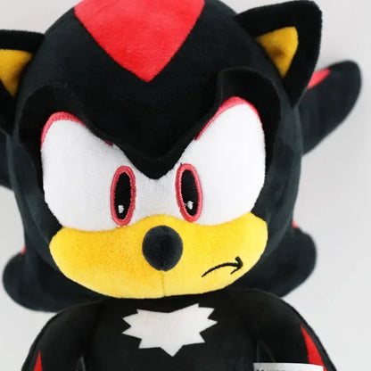 New 30CM Super Sonic Plush Toys The Hedgehog Amy Rose Knuckles Tails Cute Cartoon Soft Stuffed Doll Birthday Gifts for Children