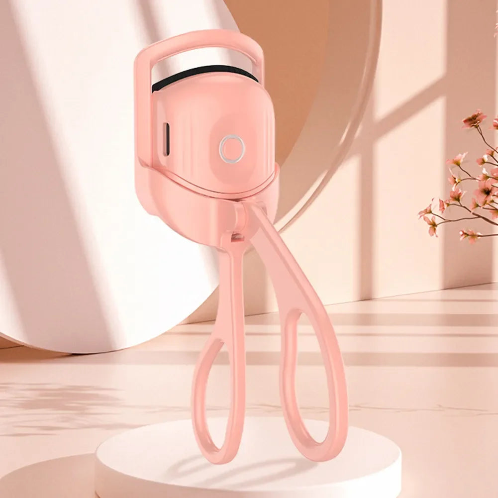 Electric Heated Eyelash Curler Eyelashes Curls Thermal Eyelash Curler USB Rechargeable Mini Long Lasting Makeup Tool Beauty Tool