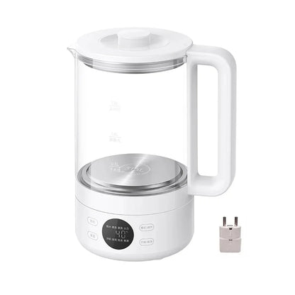 New Xiaomi Mijia Multifunctional Health Kettle S1 1.5L 1000W High Borosilicate Glass Body 316L Stainless Steel Heating Plate