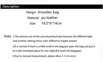 Shell Crossbody Bag for Women Fashion Small PU Leather Shoulder Bags Luxury Designer Quilted Female Zipper Purse and Handbags