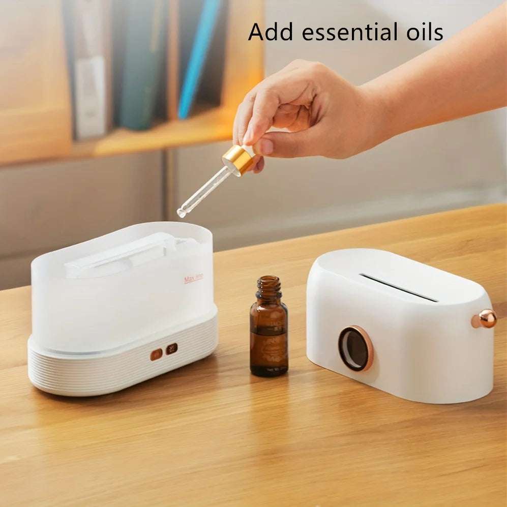 Portable Ultrasonic Aromatherapy Humidifier for Personal Use - Ideal for Relaxation, Better Sleep, and Improved Air Quality in B