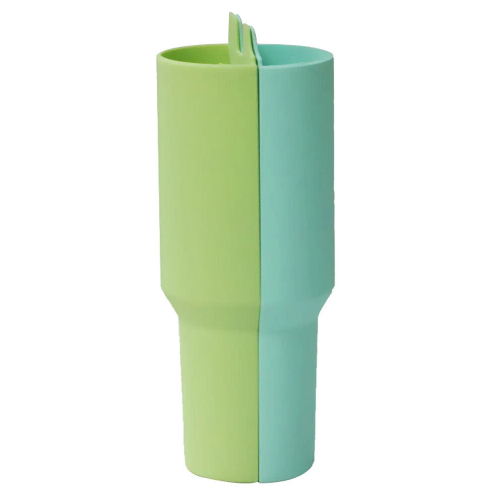 Silicone Water Bottle Liner Drink Divider Water Cup Double-Flavor Lining for Stanley 40oz Tumbler