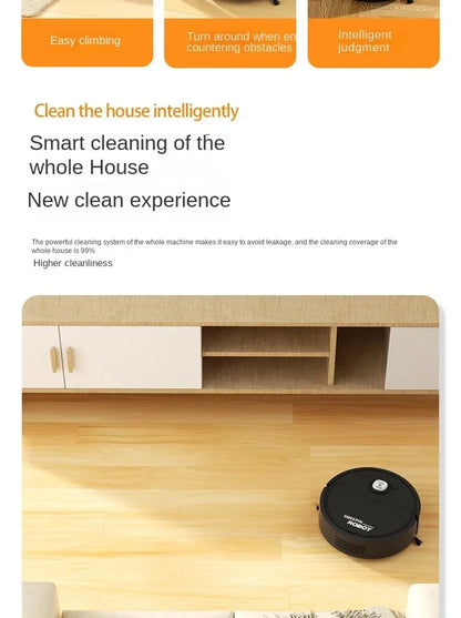 Xiaomi 5-In-1 Automatic Portable Mini Home Floor Robotic Vacuum Cleaner USB Rechargeable Wet Dry Sweeping Machine For Home 2024